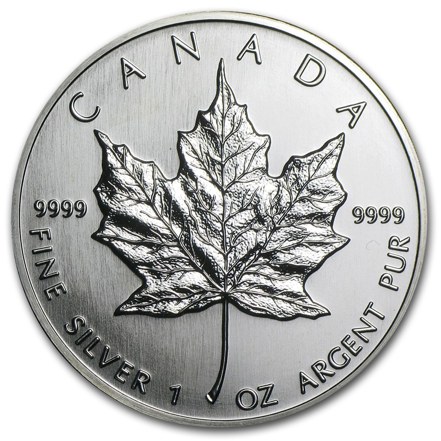 Canada Maple Leaf 1990 1 ounce silver